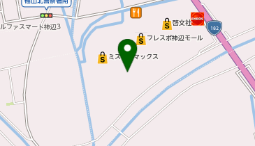 シュー・プラザフレスポ神辺店の地図画像