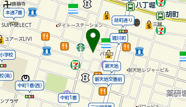 ABC MART広島パルコ店の地図画像