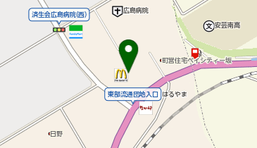 ワイモバイルフジグラン安芸の地図画像