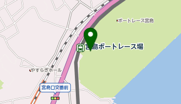 ニューヤマザキデイリーストアパル宮島口店の地図画像