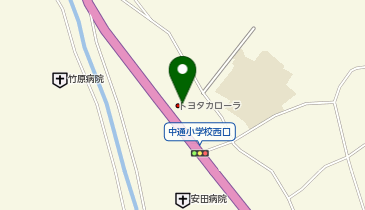 トヨタカローラ広島竹原店の地図画像