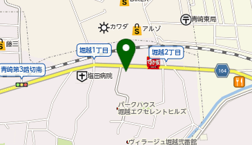 Honda Cars広島東堀越店の地図画像