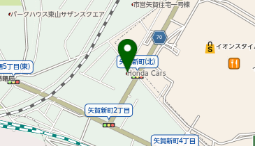 Honda Cars広島府中店の地図画像