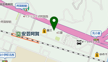 Honda Cars中央広島阿賀インター店の地図画像