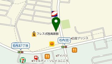 Honda Cars広島西風新都店の地図画像