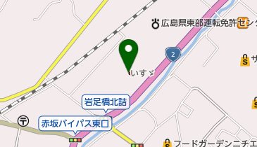 いすゞ自動車中国四国福山支店の地図画像