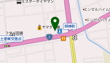 レッドバロン福山の地図画像