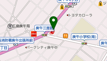 フィアット広島の地図画像