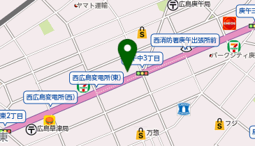 Bentley広島の地図画像