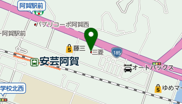 広島三菱自動車販売呉店の地図画像