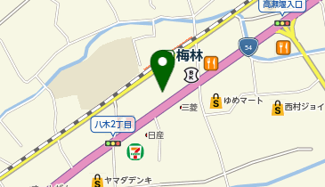 広島三菱自動車販売八木店の地図画像