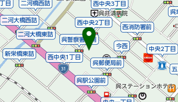 スバルショップ呉幸誠スバル販売の地図画像