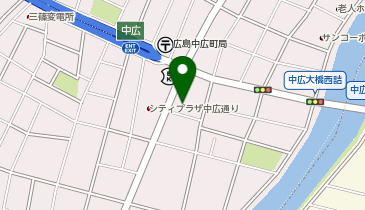 スバル中四国中広店本社ショールームの地図画像