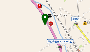 スバル中四国東広島店の地図画像