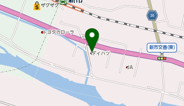 ダイハツ広島販売ダイハツ新市の地図画像