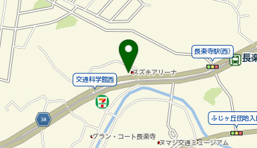 スズキアリーナ沼田の地図画像