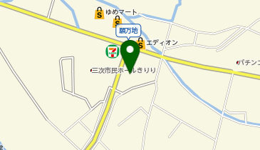 スズキ自販広島三次店の地図画像