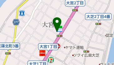 タイヤ流通センター広島店の地図画像