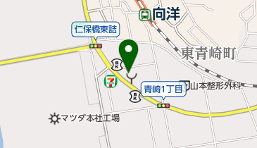 タイヤ流通センター広島向洋店の地図画像