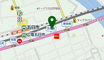 タイヤ流通センター広島五日市店の地図画像