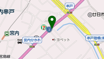 カーコンビニ倶楽部はつかいち.mの地図画像