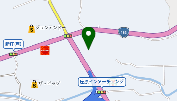 (有)明光自動車庄原工場の地図画像