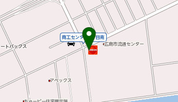 カーコンビニ倶楽部広島商工センター店の地図画像