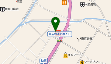 カーコンビニ倶楽部西条375店の地図画像