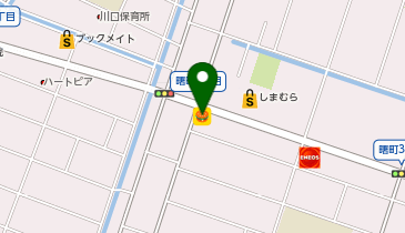 天丼てんや福山曙店の地図画像