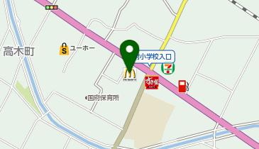 マクドナルド備後府中店の地図画像