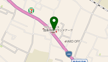 ケンタッキーフライドチキン西条店の地図画像
