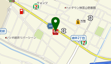 すき家広島緑井店の地図画像