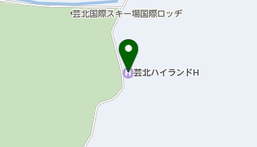 芸北ハイランドホテルの地図画像