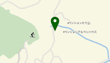 恐羅漢山荘の地図画像