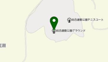 江田島市総合運動公園グラウンドの地図画像