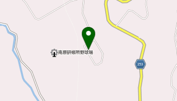 中国電力(株)南原研修所テニスコートの地図画像