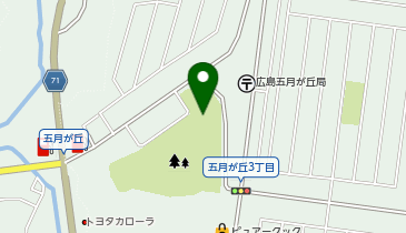五月が丘第五公園の地図画像