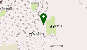 倉縣公園の地図画像