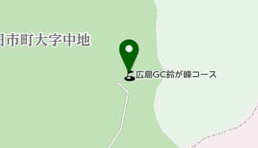 広島ゴルフ倶楽部鈴が峰コースの地図画像