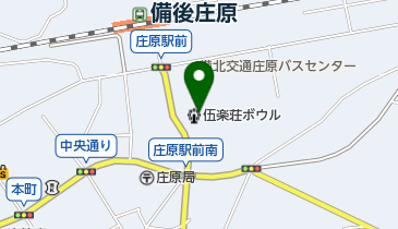 伍楽荘ボウルの地図画像