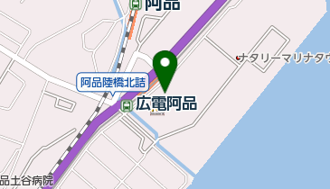 namcoフジグランナタリー店の地図画像