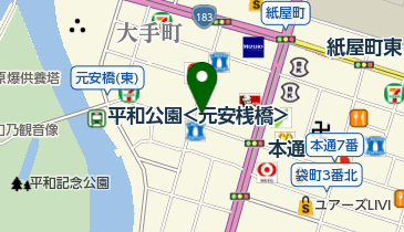 タイトーステーション広島紙屋町店の地図画像