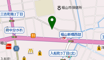 あみぱらんど福山店の地図画像