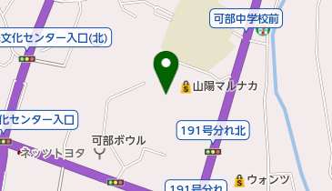 ふぇすたらんど可部店の地図画像
