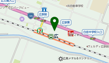 GiGO広の地図画像