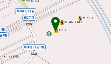 キッズマーケットLECT広島の地図画像