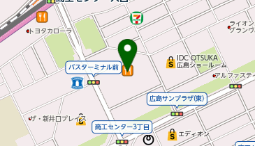 アピナ広島アルパーク店の地図画像
