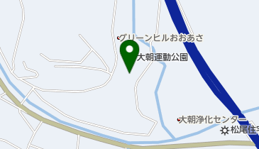 北広島町大朝B&G海洋センターの地図画像