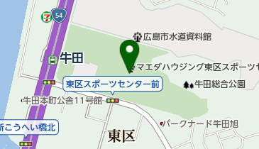 マエダハウジング東区スポーツセンターの地図画像