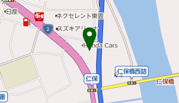 広島市南区スポーツセンター東雲屋内プールの地図画像